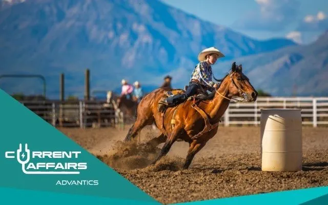 Young cowboy barrel racing at a local rodeo arena (Image: Canva)